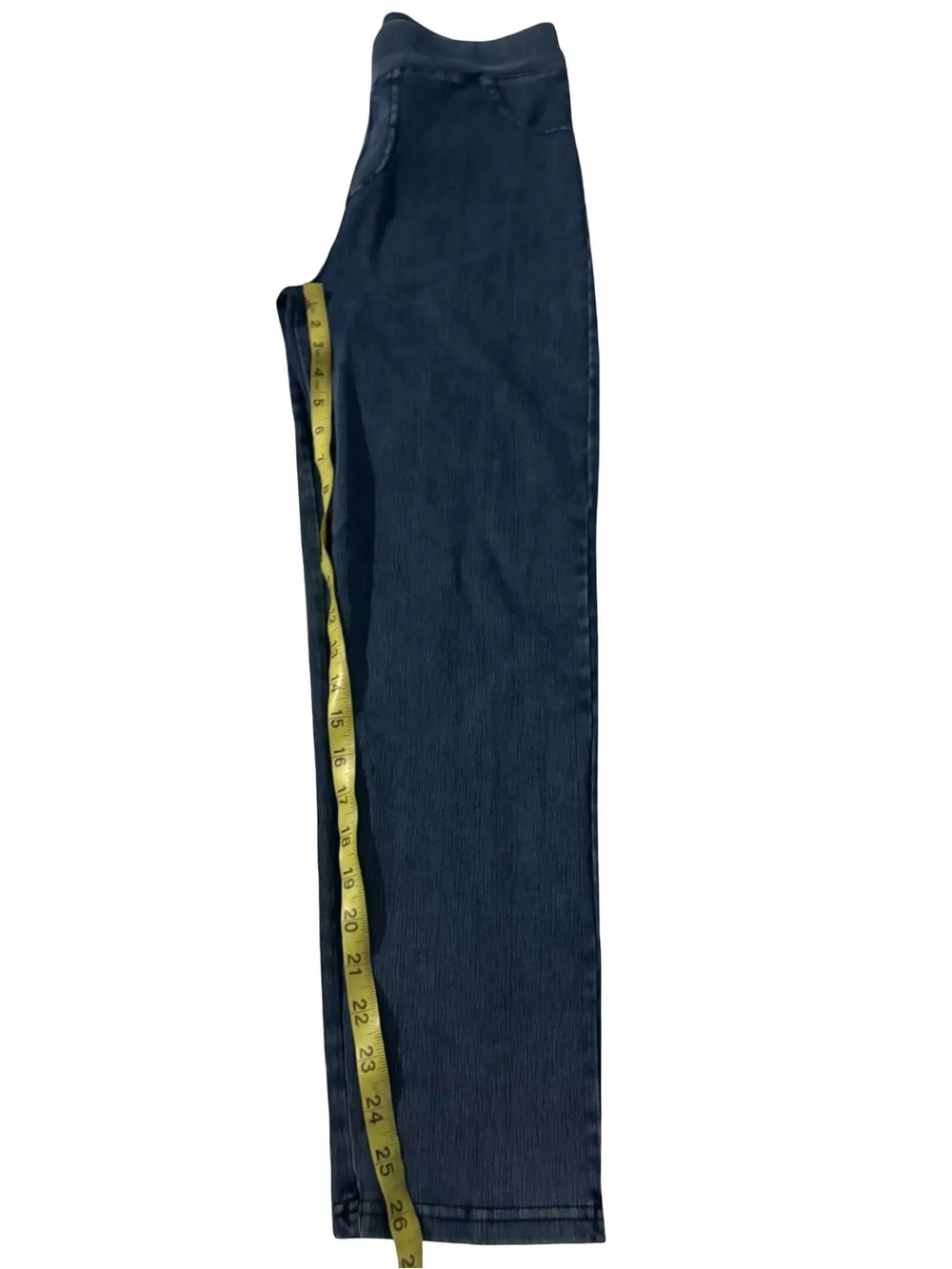 Source Unknown Dark Blue Leggings with Front Pockets